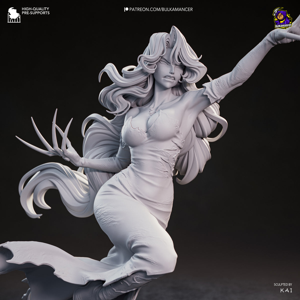 2154 Lust_Fullmetal Alchemist - STL 3D Print Files