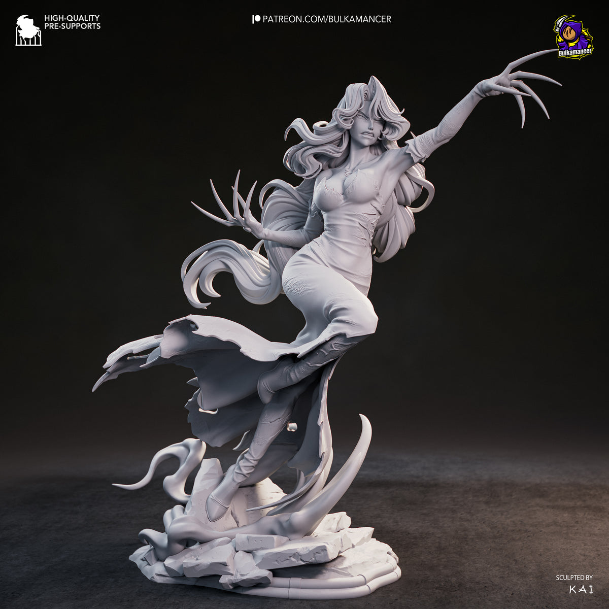 2154 Lust_Fullmetal Alchemist - STL 3D Print Files