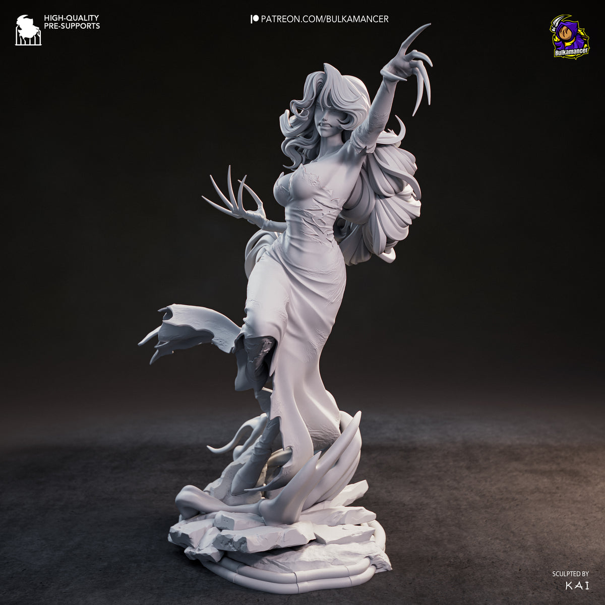 2154 Lust_Fullmetal Alchemist - STL 3D Print Files
