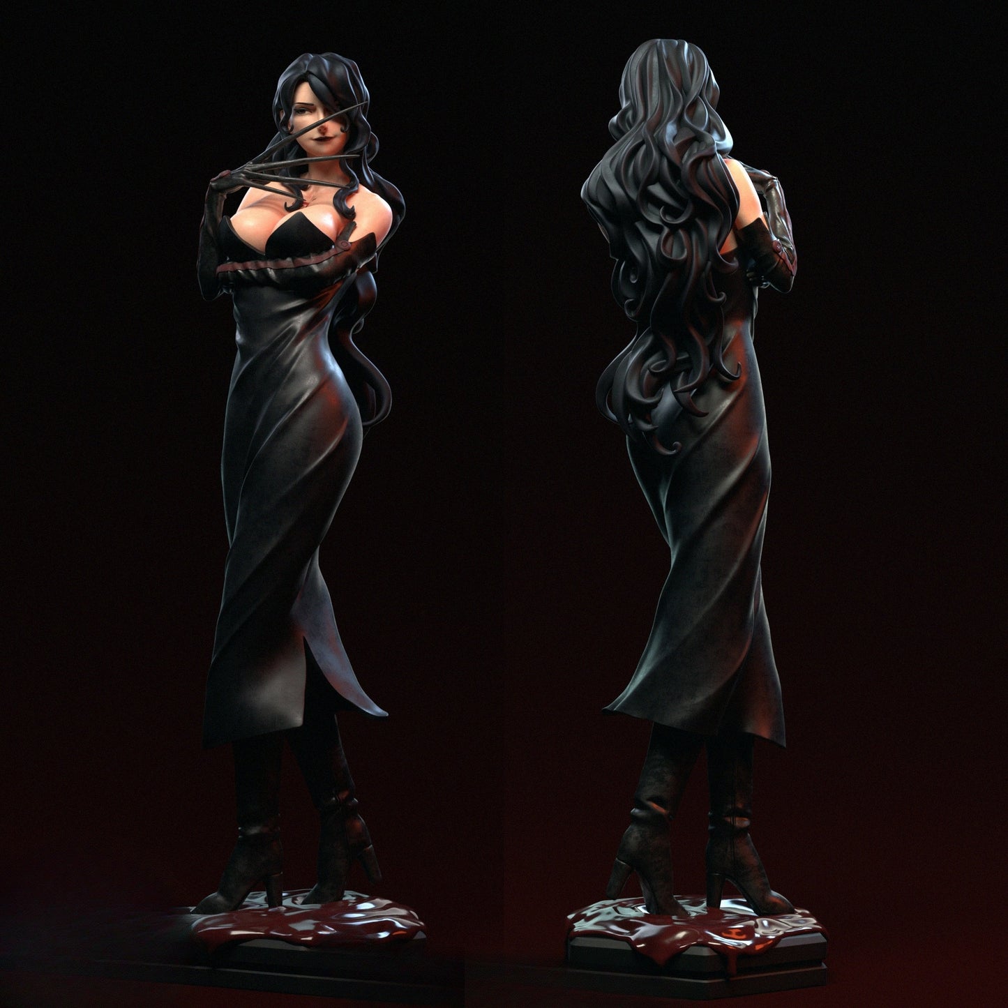 0861 Lust_Fullmetal Alchemist - STL 3D Print Files