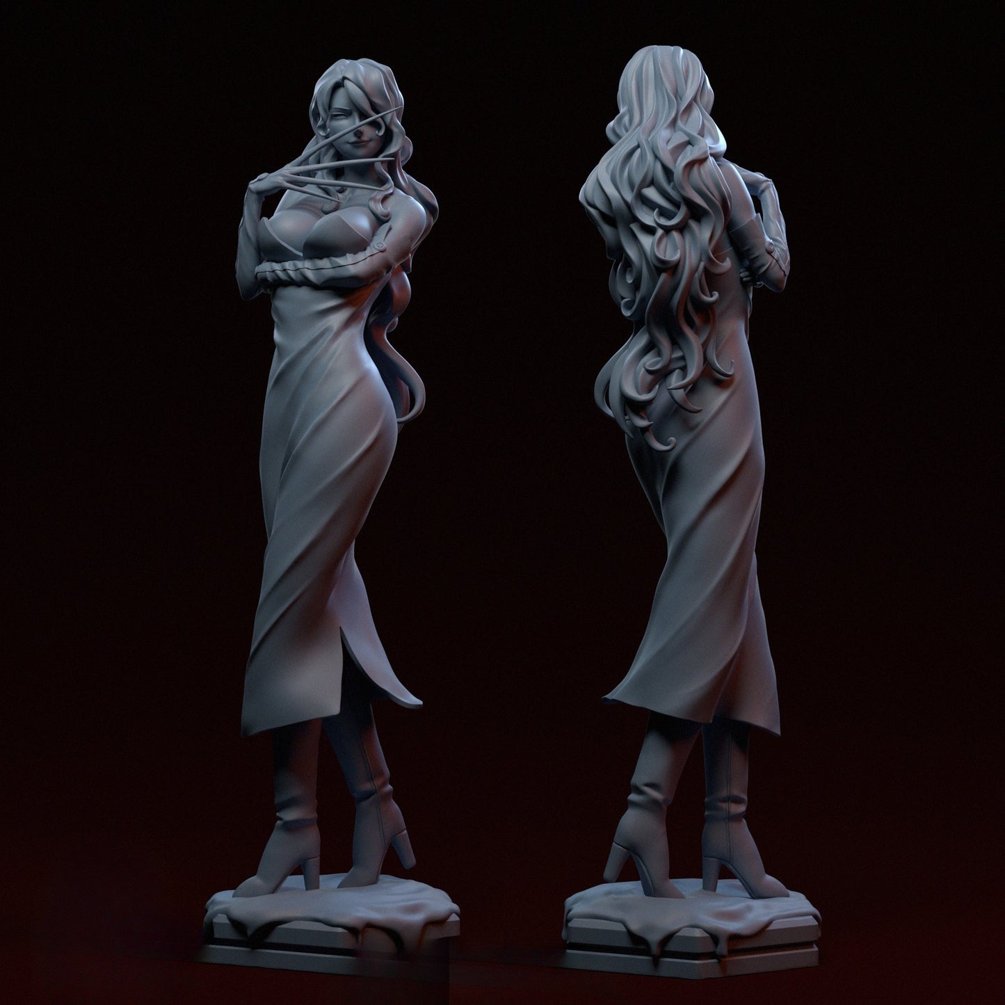 0861 Lust_Fullmetal Alchemist - STL 3D Print Files