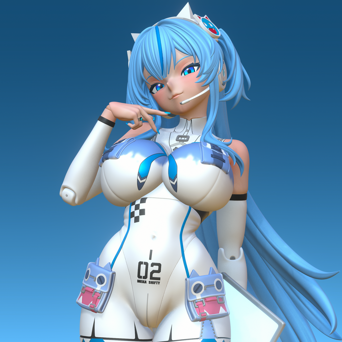 1111 Mekami Shifty - STL 3D Print Files