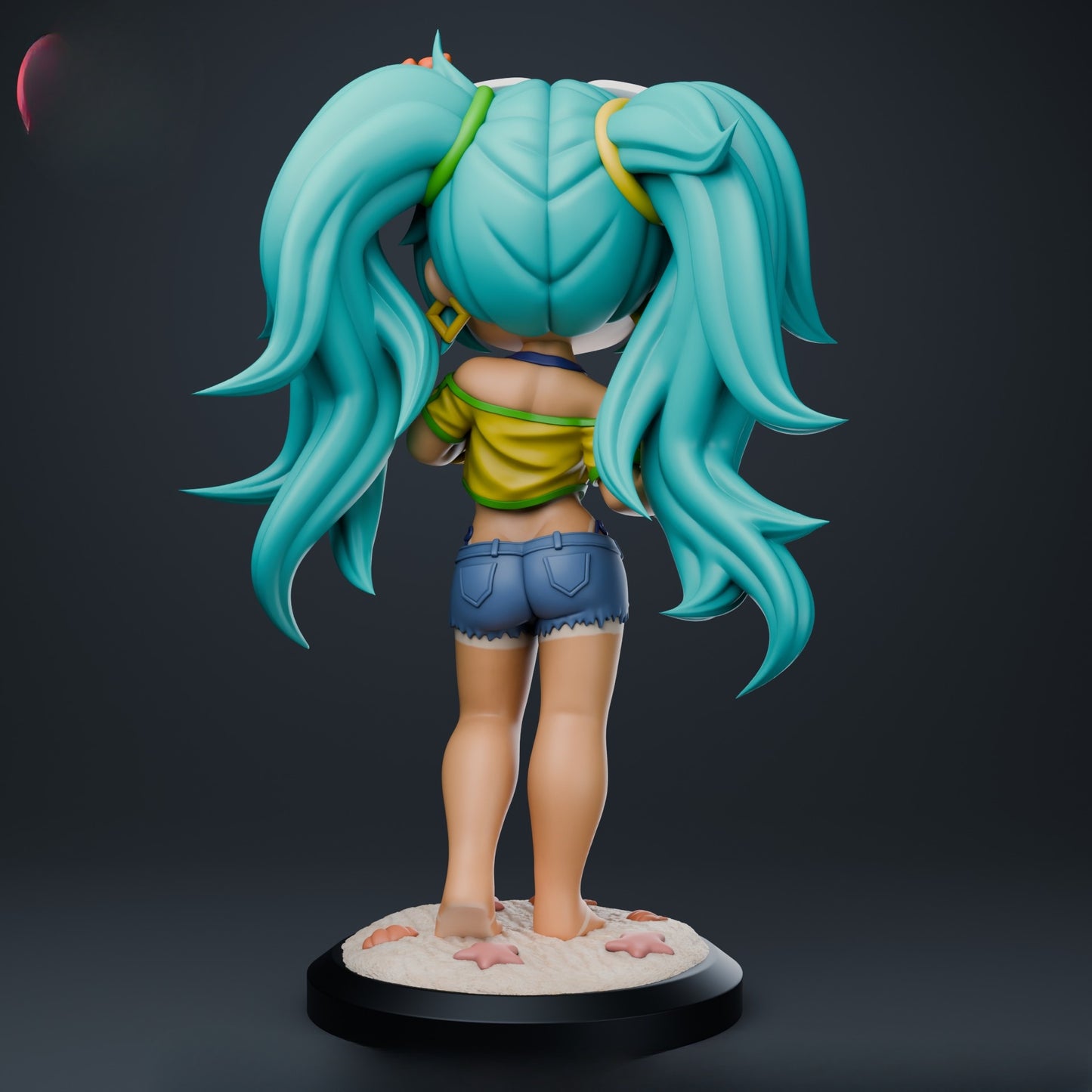 0840 Hatsune Miku Brazil - STL 3D Print Files