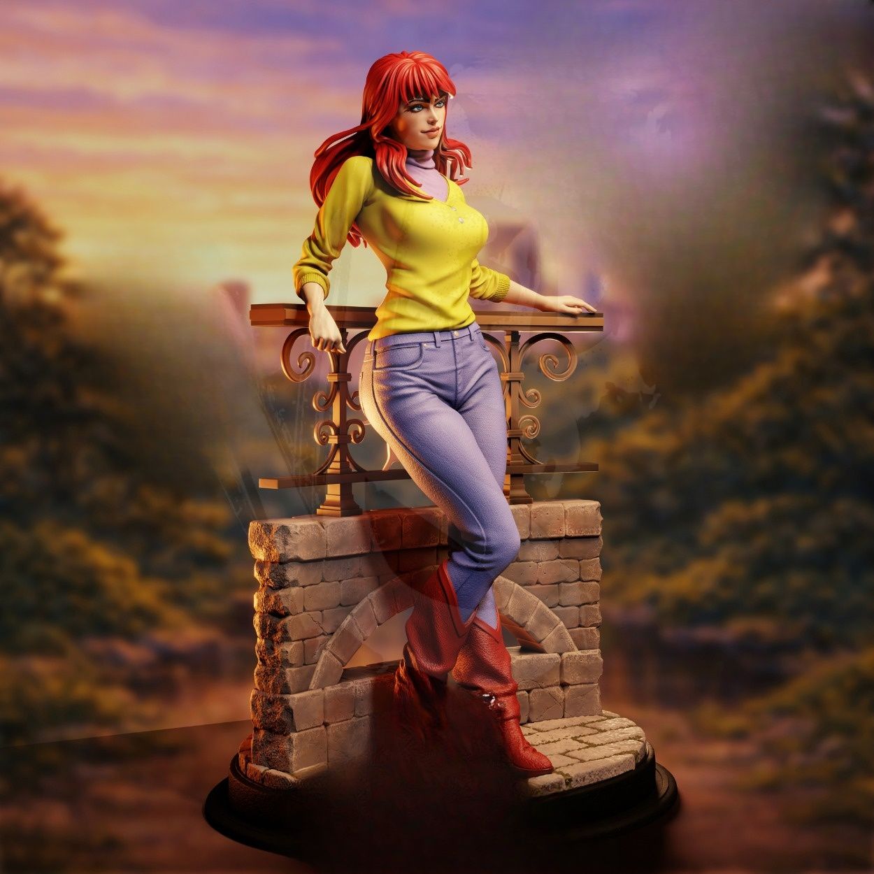 0670 MARY JANE - STL 3D Print Files