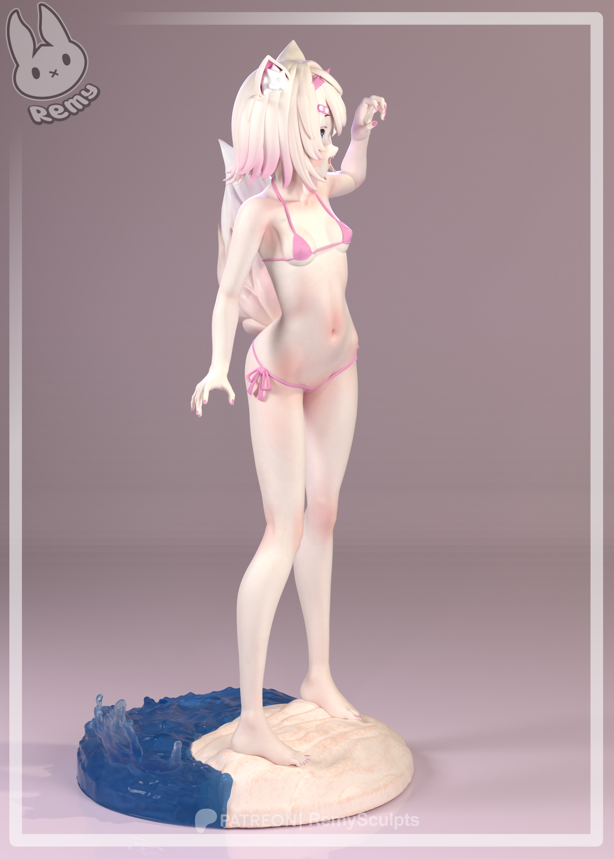 1991 VTubers Fuwawa&Mococo Abyssgard (FUWAMOCO) - STL 3D Print Files