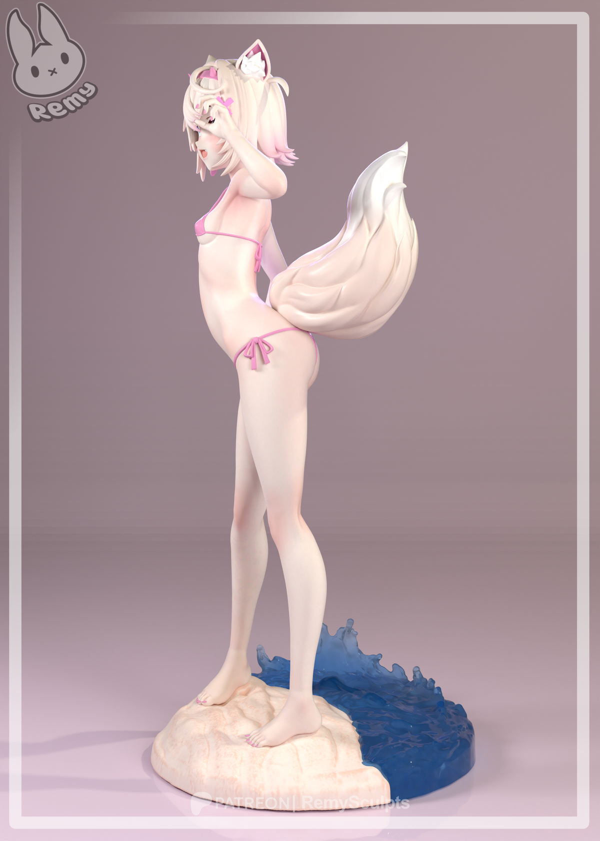 1991 VTubers Fuwawa&Mococo Abyssgard (FUWAMOCO) - STL 3D Print Files
