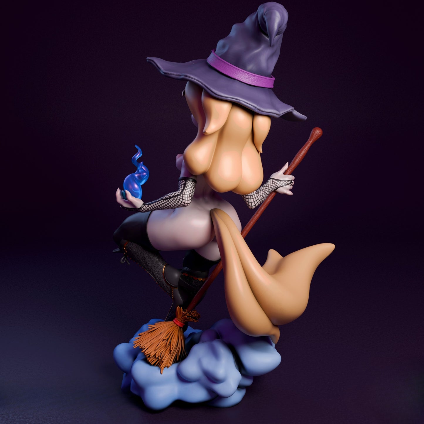 0742 Mink Witch NSFW - STL 3D Print Files