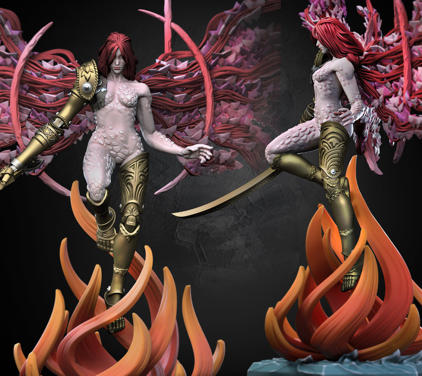 0992 Malenia_v2 - STL 3D Print Files