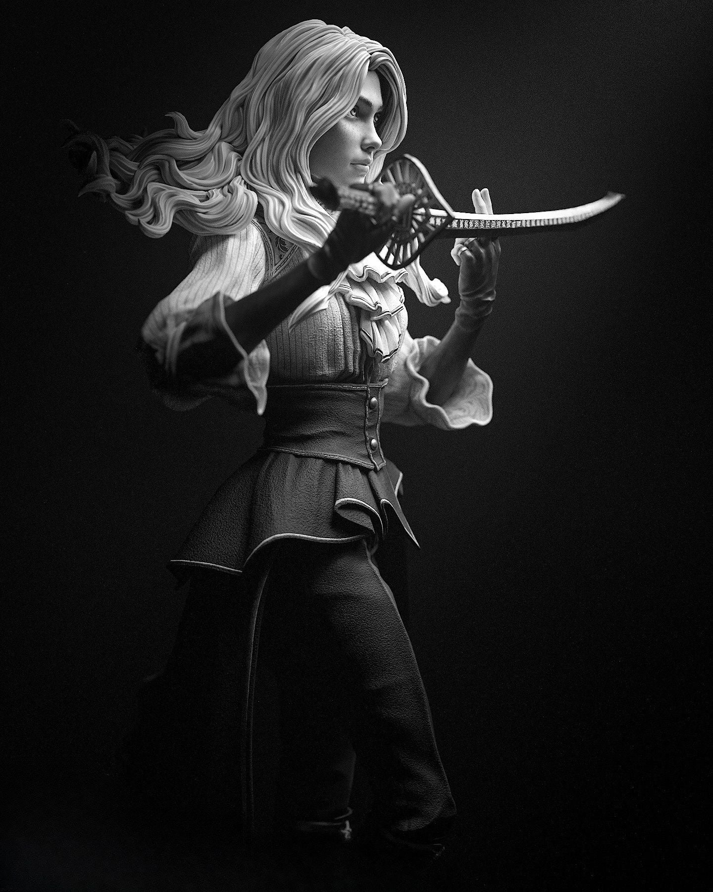 0350 Maelle_Expedition 33 - STL 3D Print Files