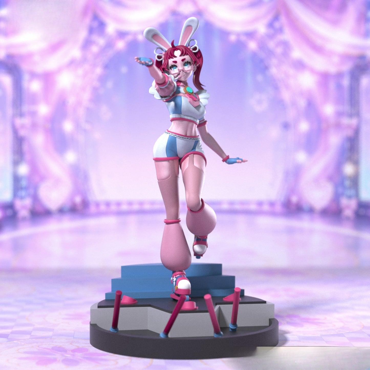 1225 Mai Pupuna Vtuber - STL 3D Print Files