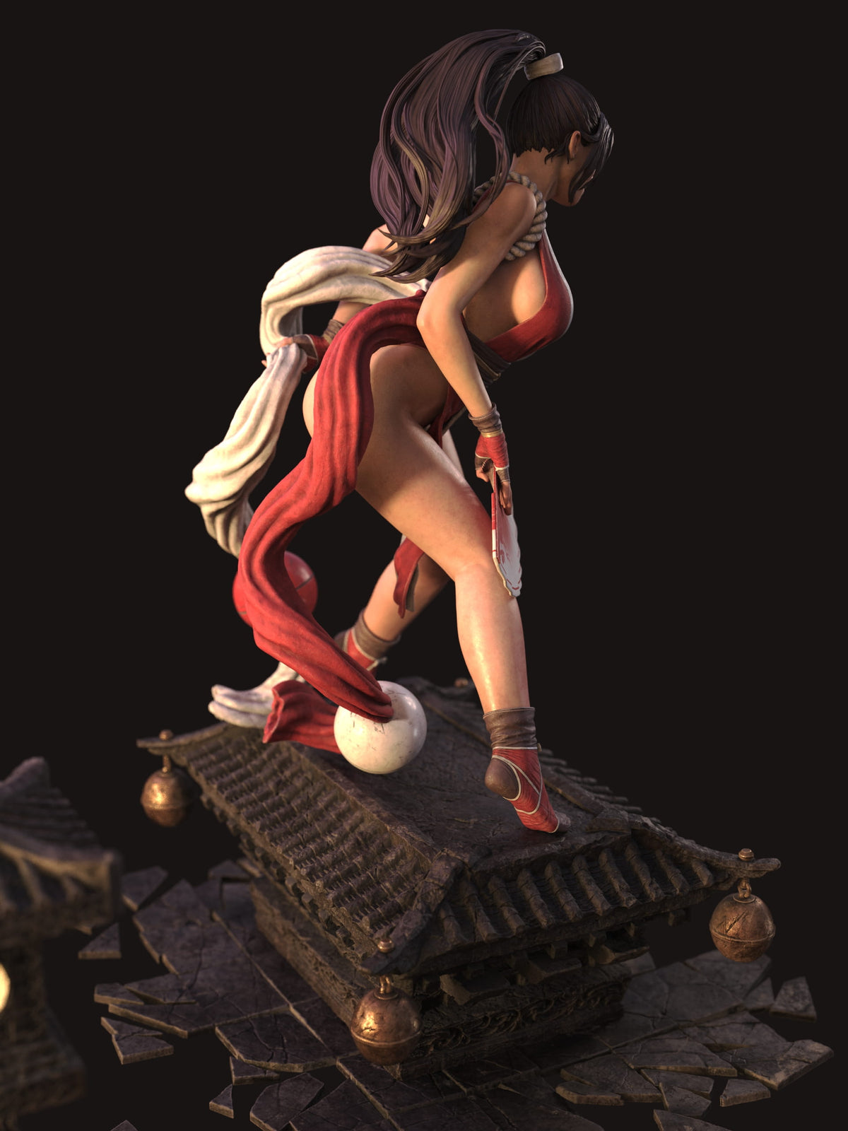 1733 Mai Shiranui_The King of Fighters - STL 3D Print Files