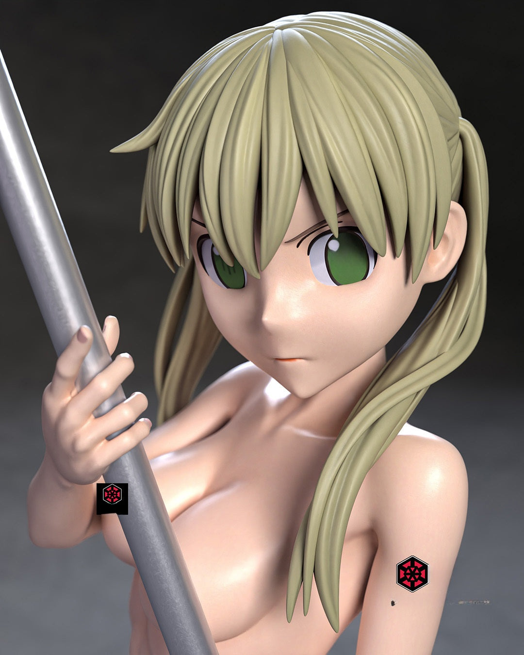 1613 Maka Albarn_Soul Eater NSFW - STL 3D Print Files