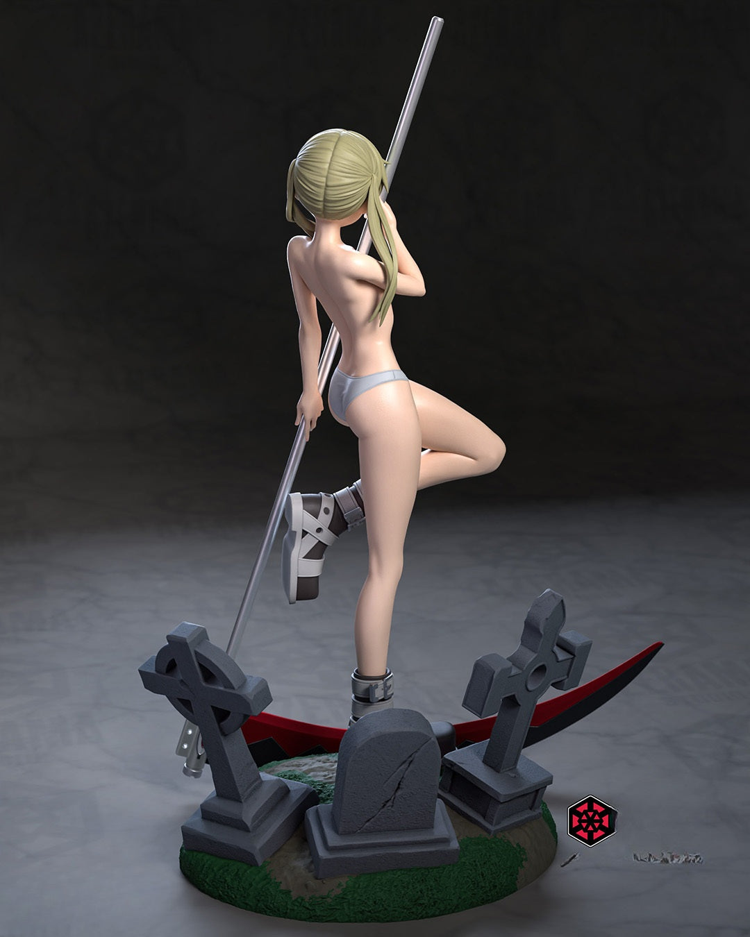 1613 Maka Albarn_Soul Eater NSFW - STL 3D Print Files