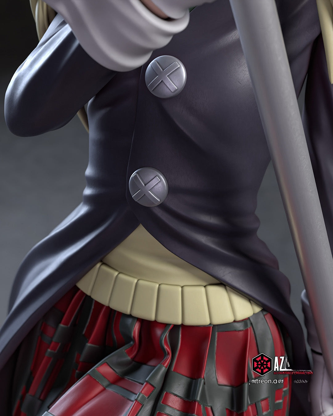 1613 Maka Albarn_Soul Eater NSFW - STL 3D Print Files