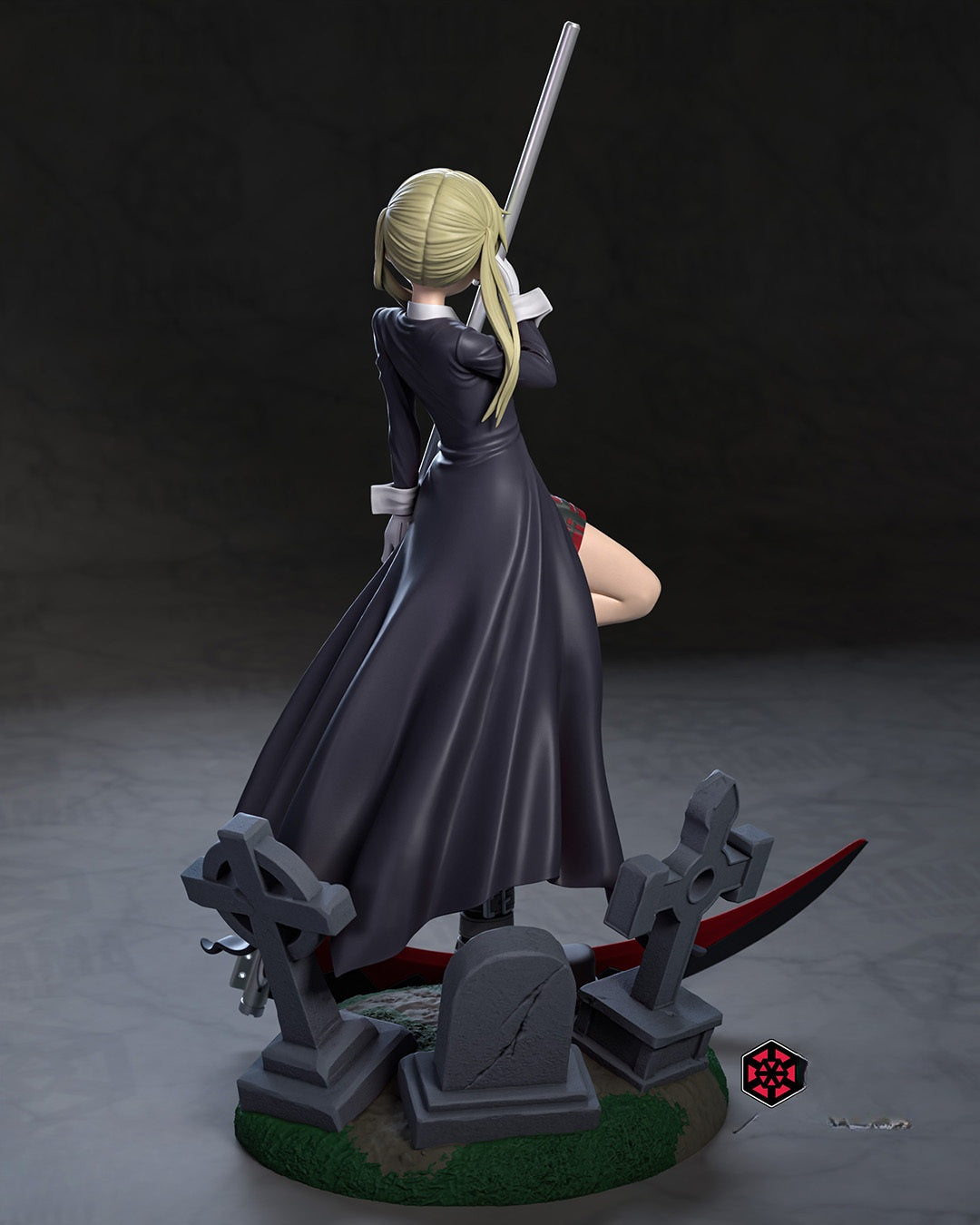 1613 Maka Albarn_Soul Eater NSFW - STL 3D Print Files