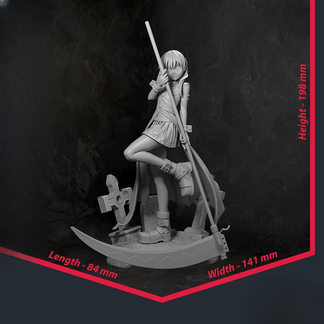 1613 Maka Albarn_Soul Eater NSFW - STL 3D Print Files