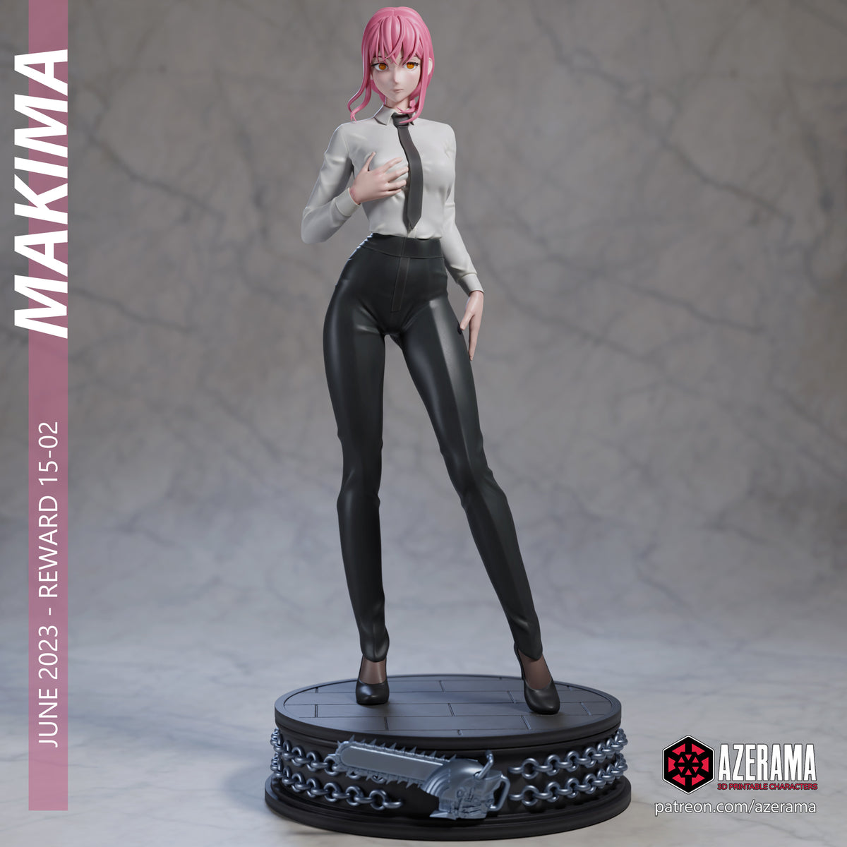 1892 Makima_Chainsawman NSFW 23 - STL 3D Print Files