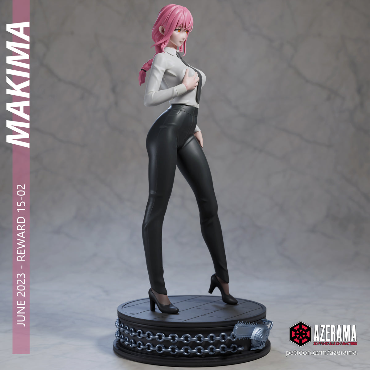 1892 Makima_Chainsawman NSFW 23 - STL 3D Print Files