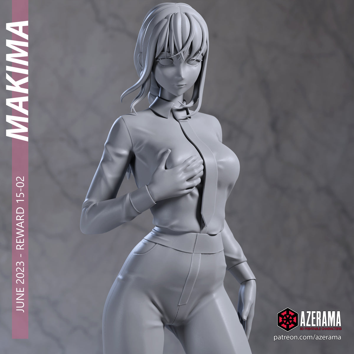1892 Makima_Chainsawman NSFW 23 - STL 3D Print Files