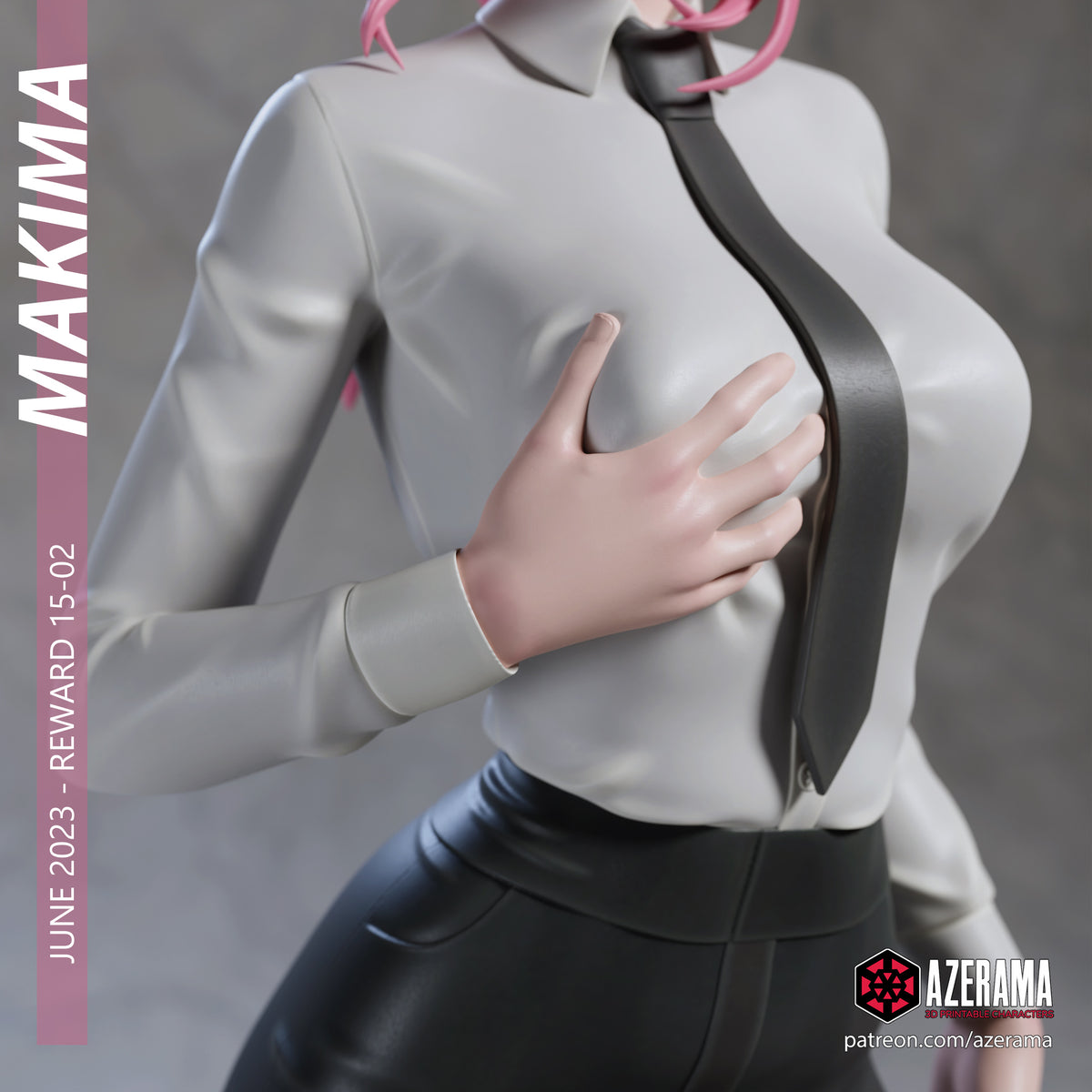 1892 Makima_Chainsawman NSFW 23 - STL 3D Print Files