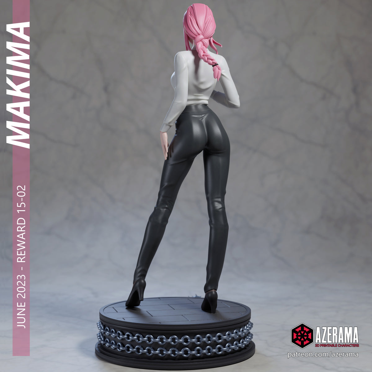 1892 Makima_Chainsawman NSFW 23 - STL 3D Print Files
