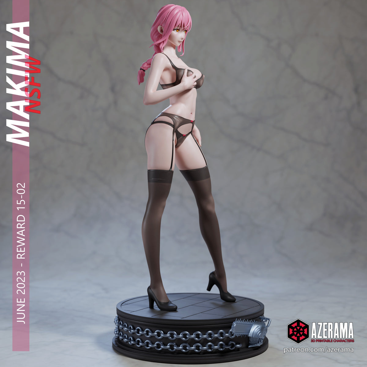 1892 Makima_Chainsawman NSFW 23 - STL 3D Print Files