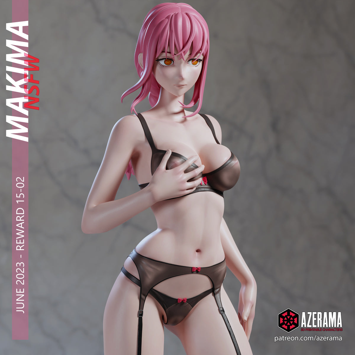 1892 Makima_Chainsawman NSFW 23 - STL 3D Print Files