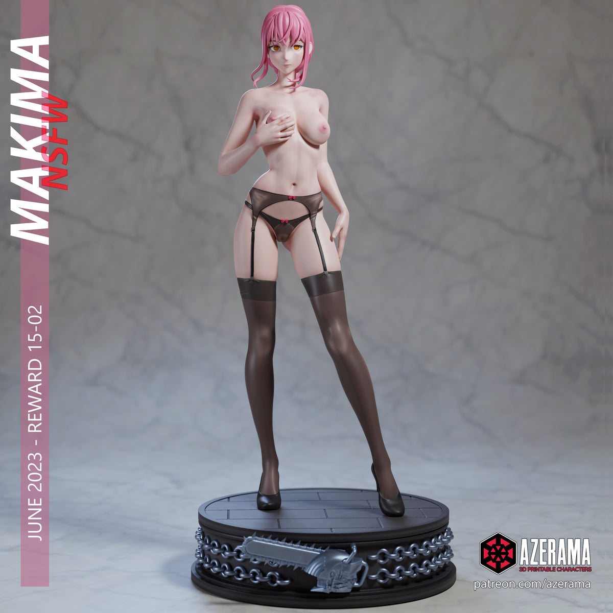 1892 Makima_Chainsawman NSFW 23 - STL 3D Print Files