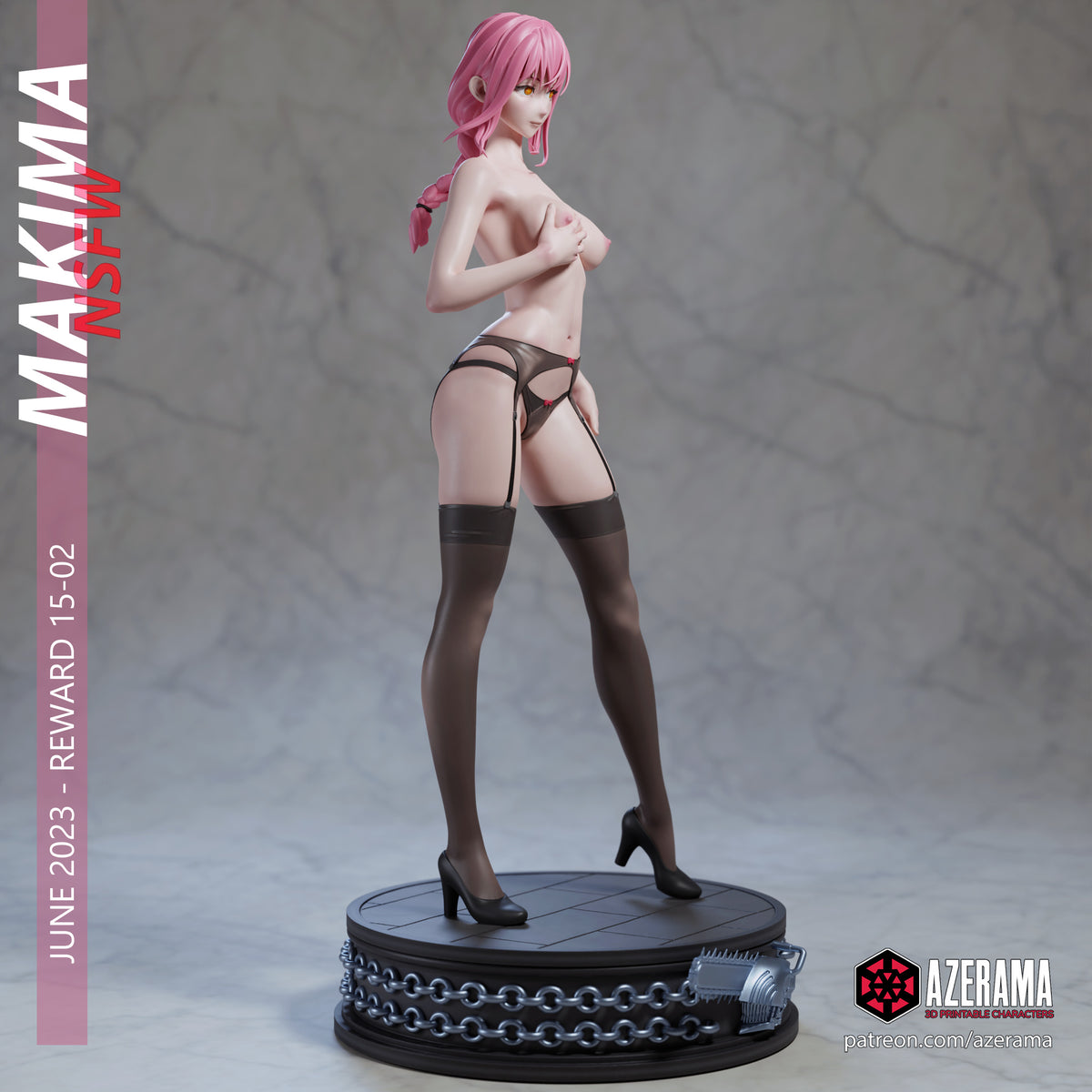1892 Makima_Chainsawman NSFW 23 - STL 3D Print Files