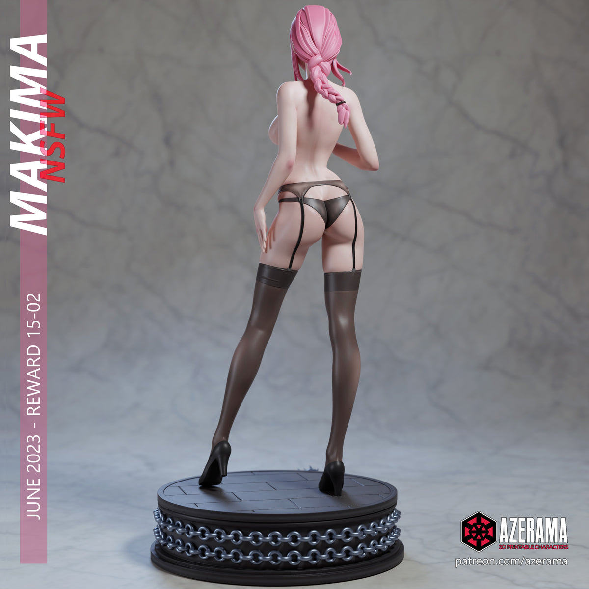 1892 Makima_Chainsawman NSFW 23 - STL 3D Print Files