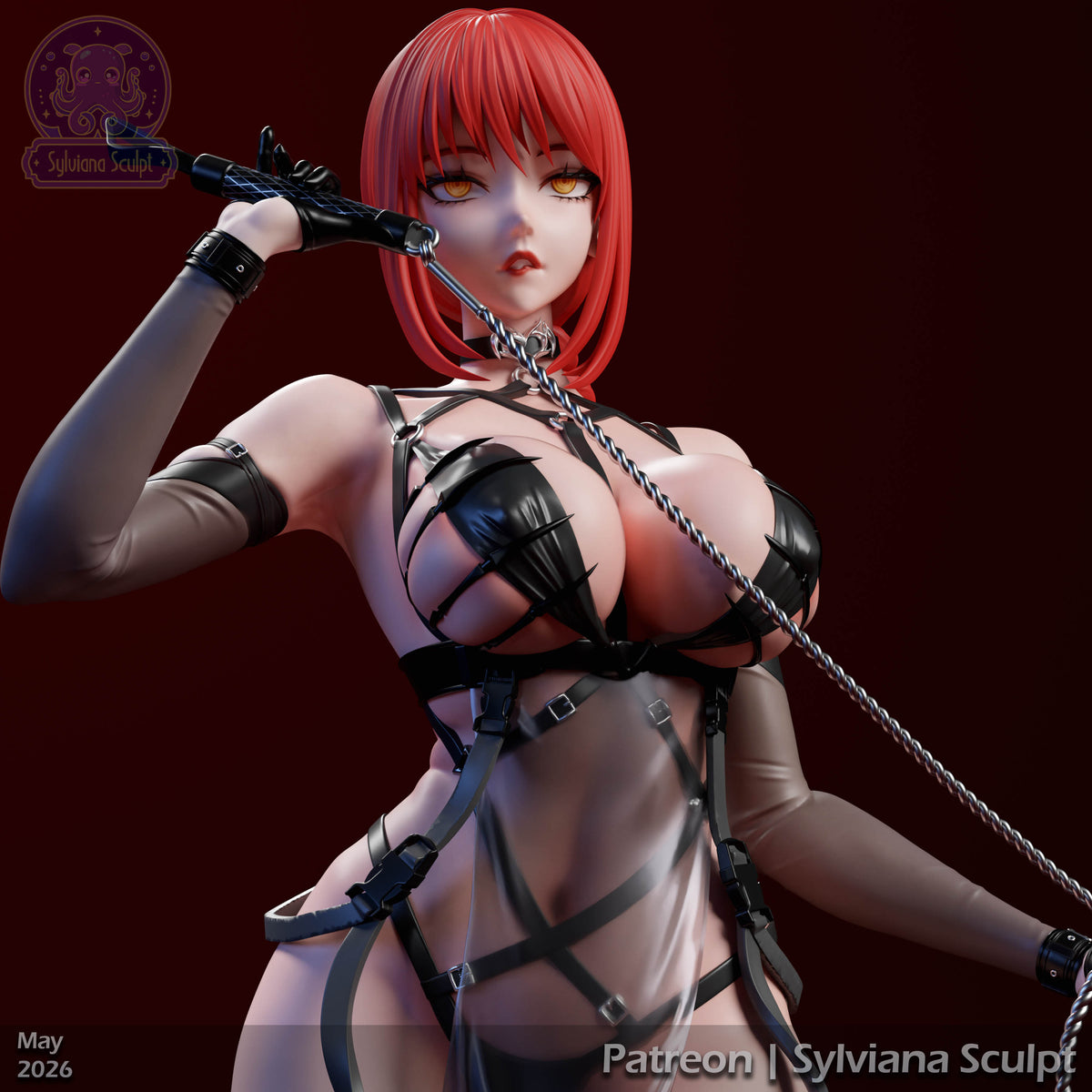 1867 Makima_Chainsaw Man NSFW - STL 3D Print Files