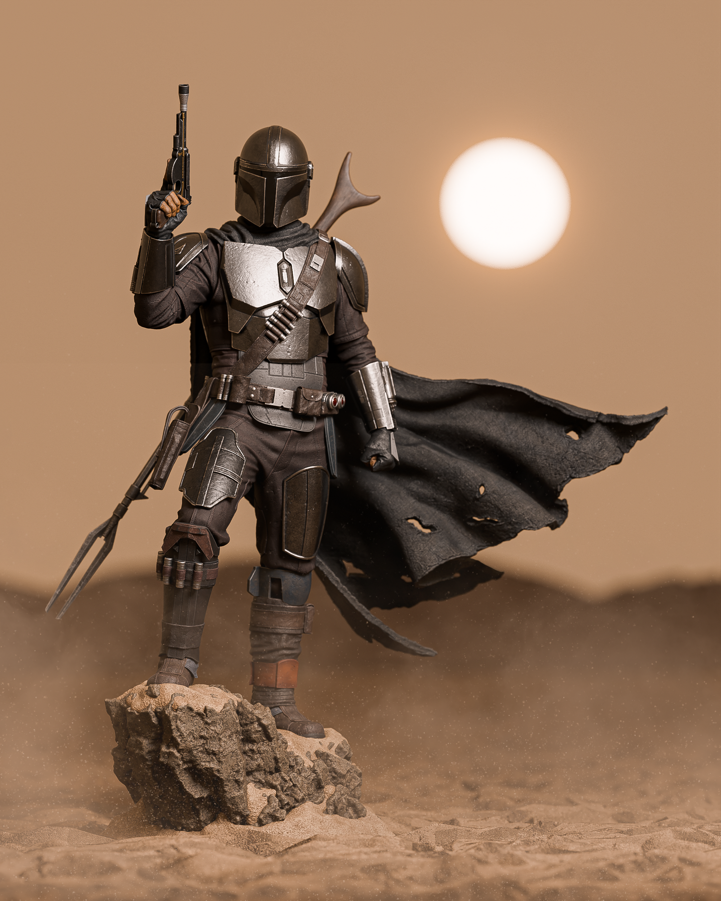 1425 The Mandalorian_Star Wars - STL 3D Print Files