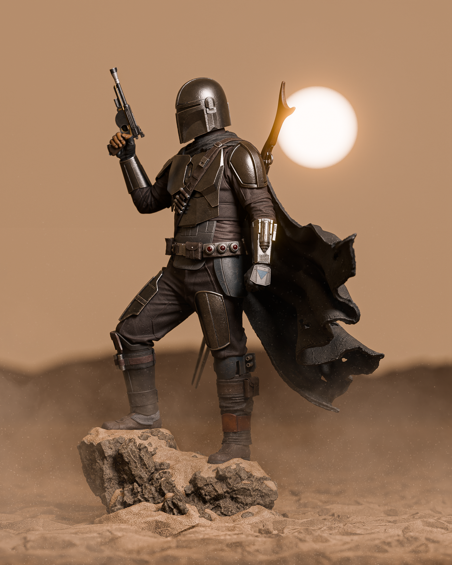1425 The Mandalorian_Star Wars - STL 3D Print Files