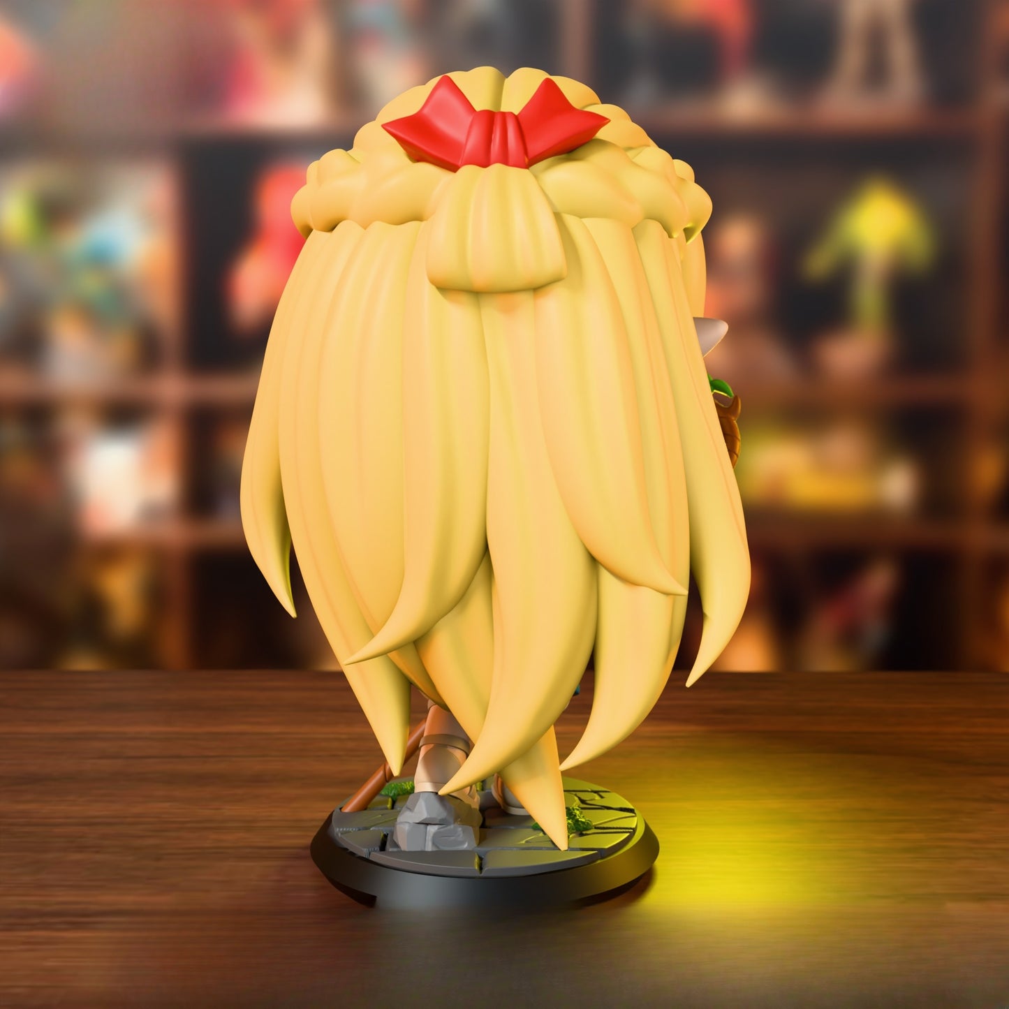 0669 Marcille Dungeon_Meshi Chibi - STL 3D Print Files