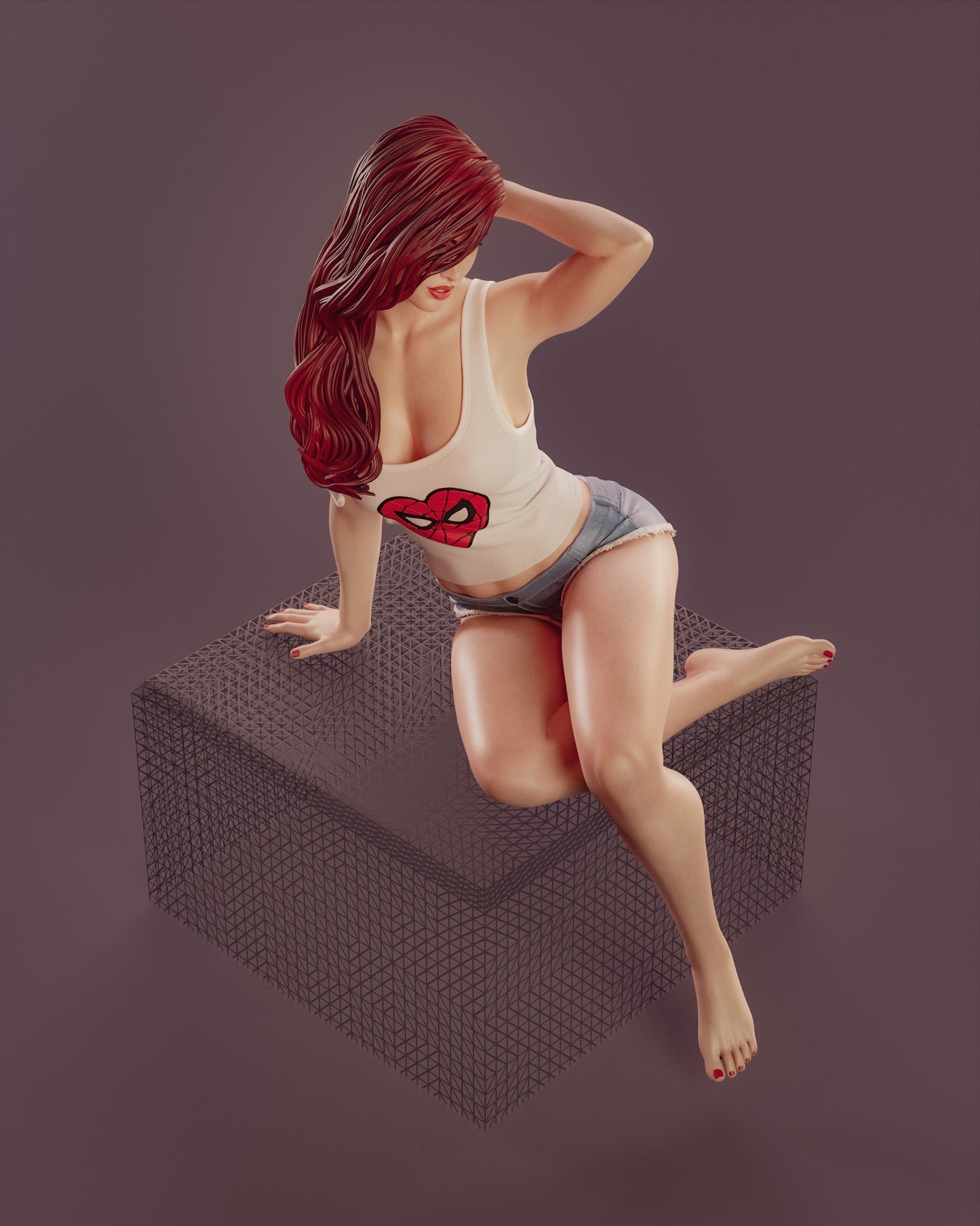 0964 Mary Jane NSFW - Spider-man (1935) - STL 3D Print Files