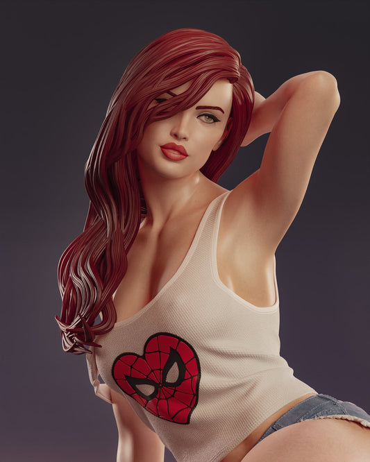 0964 Mary Jane NSFW - Spider-man (1935) - STL 3D Print Files