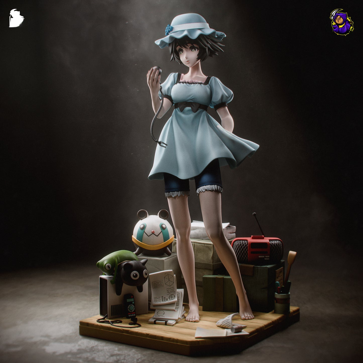 1614 Mayuri Shiina_Steins Gate - STL 3D Print Files