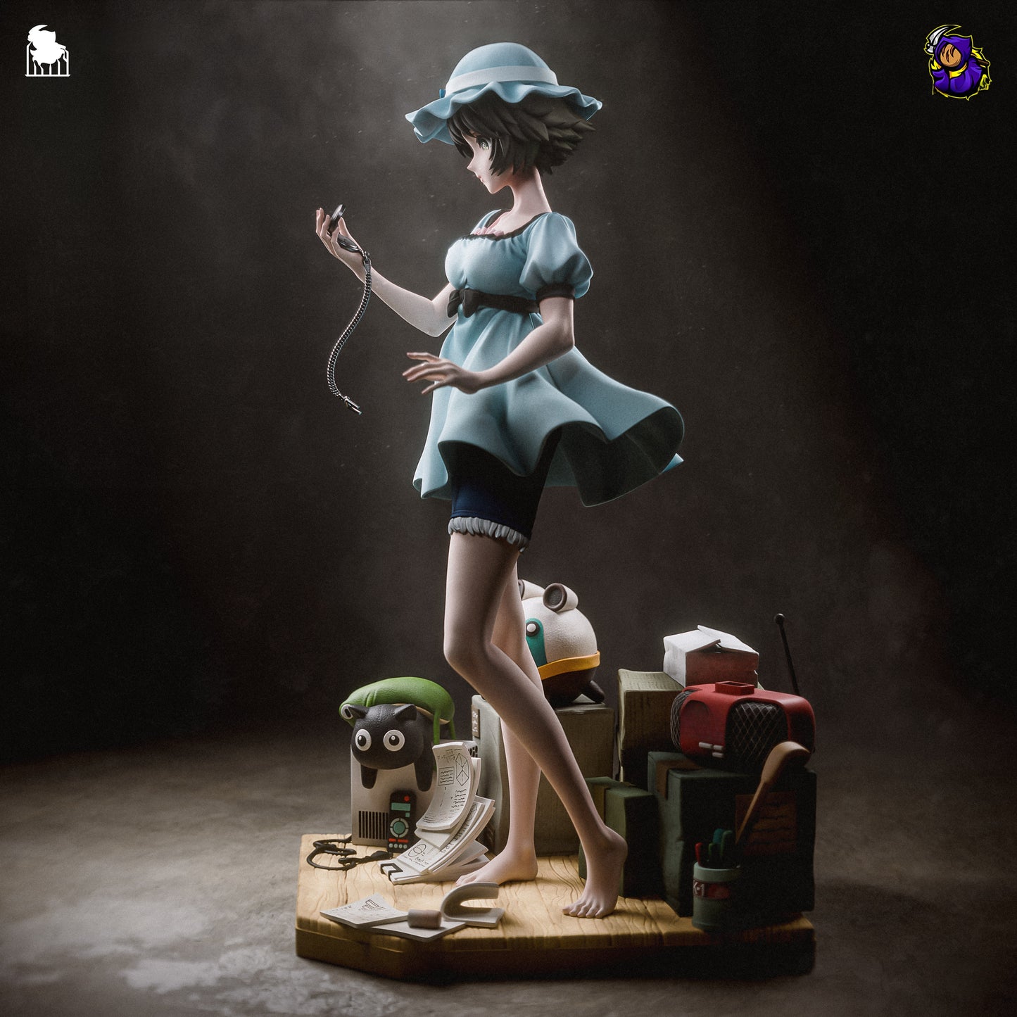 1614 Mayuri Shiina_Steins Gate - STL 3D Print Files