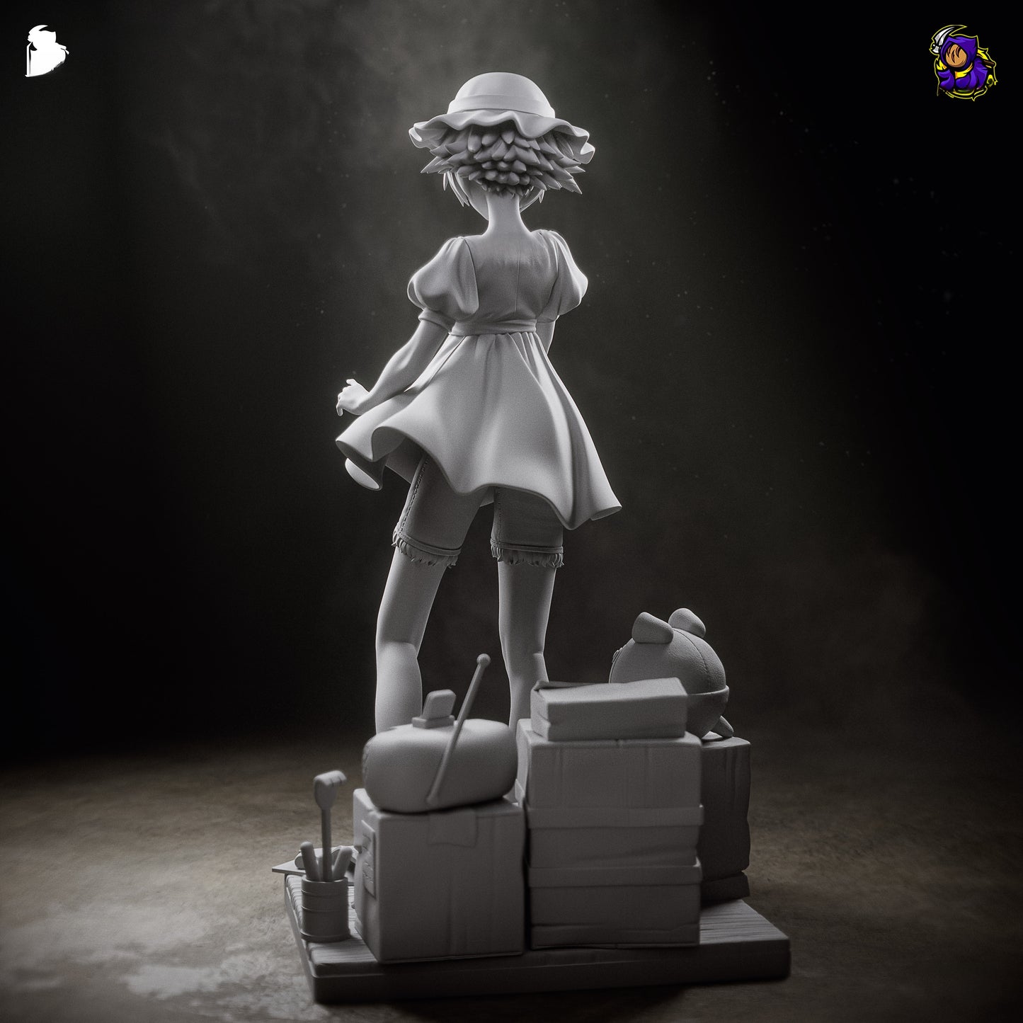 1614 Mayuri Shiina_Steins Gate - STL 3D Print Files