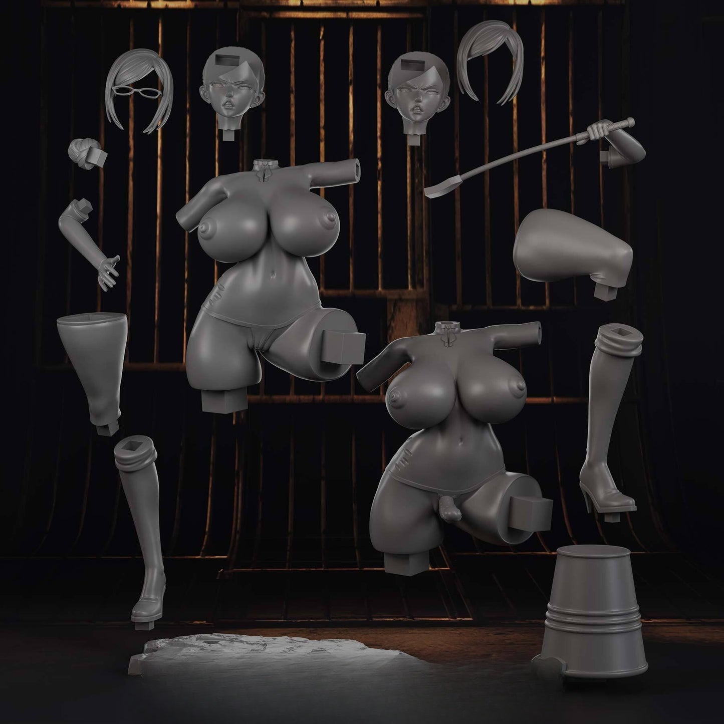 1514 Meiko Shiraki_Prison School NSFW - STL 3D Print Files