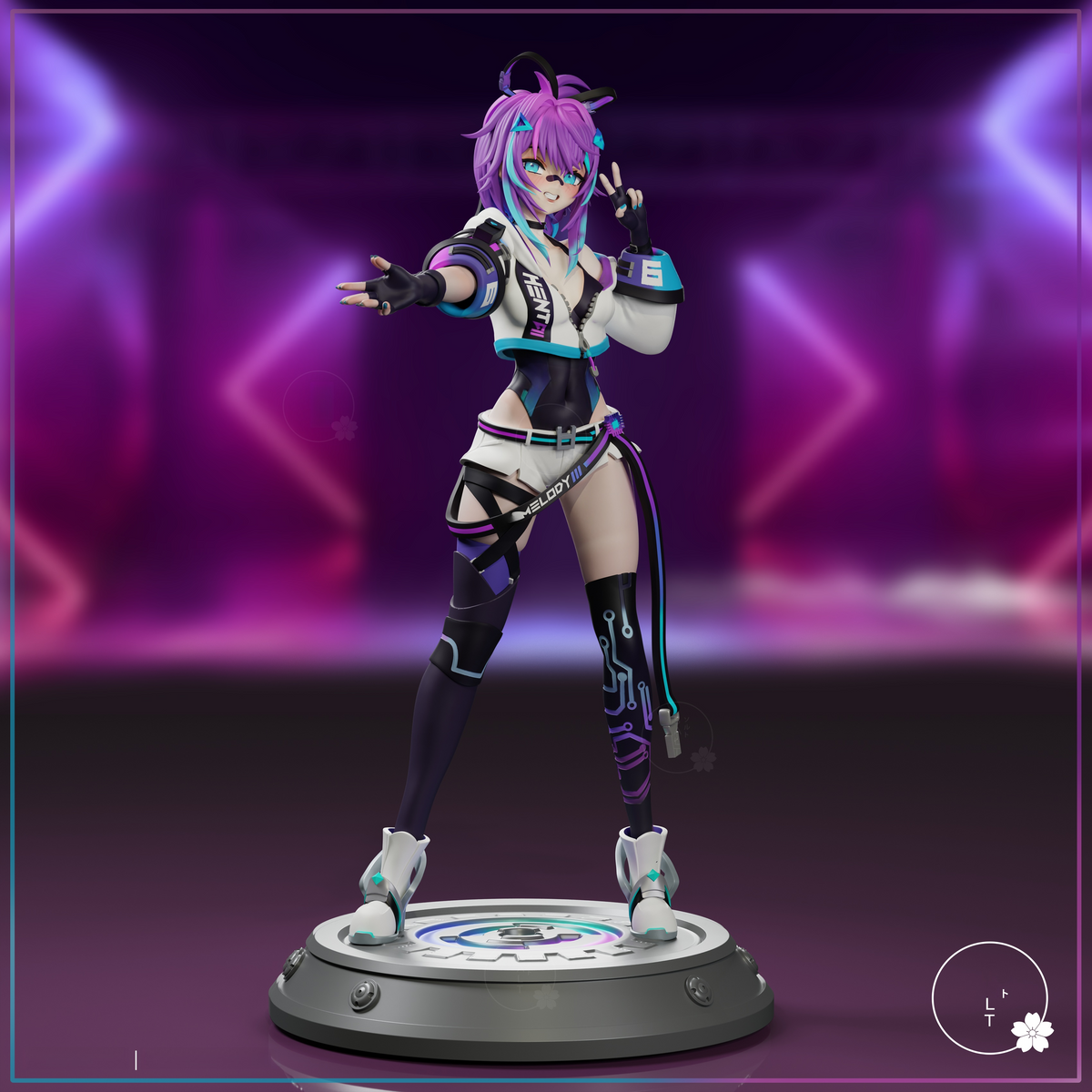 1725 VTuber_Projekt Melody - STL 3D Print Files