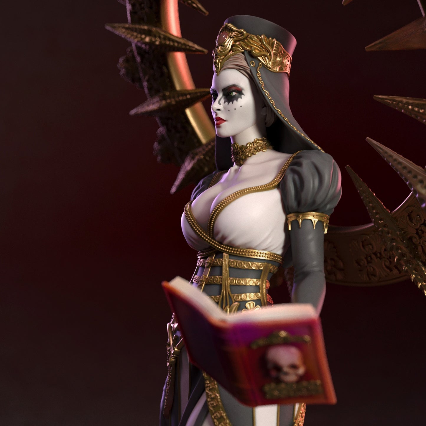 1181 The Messenger of Death - STL 3D Print Files