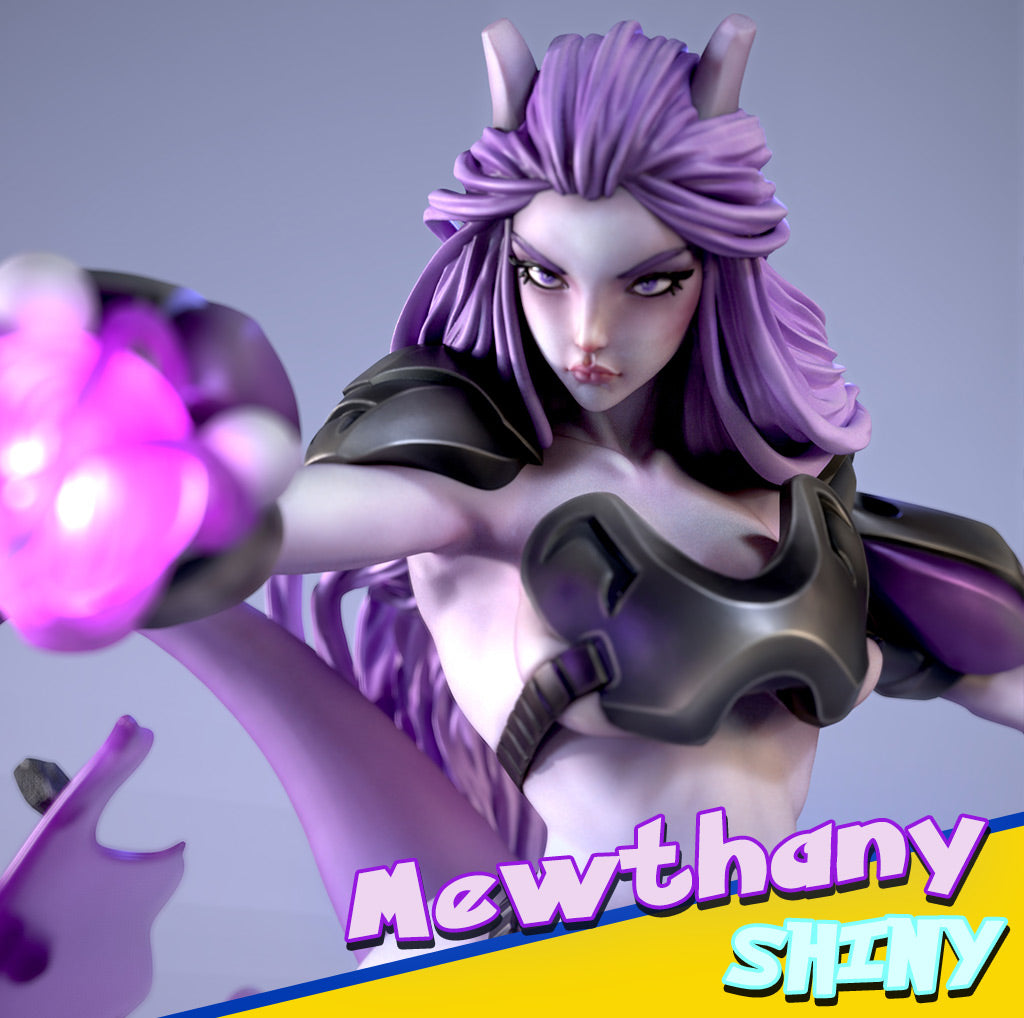 0319 Mewthany Shiny - STL 3D Print Files