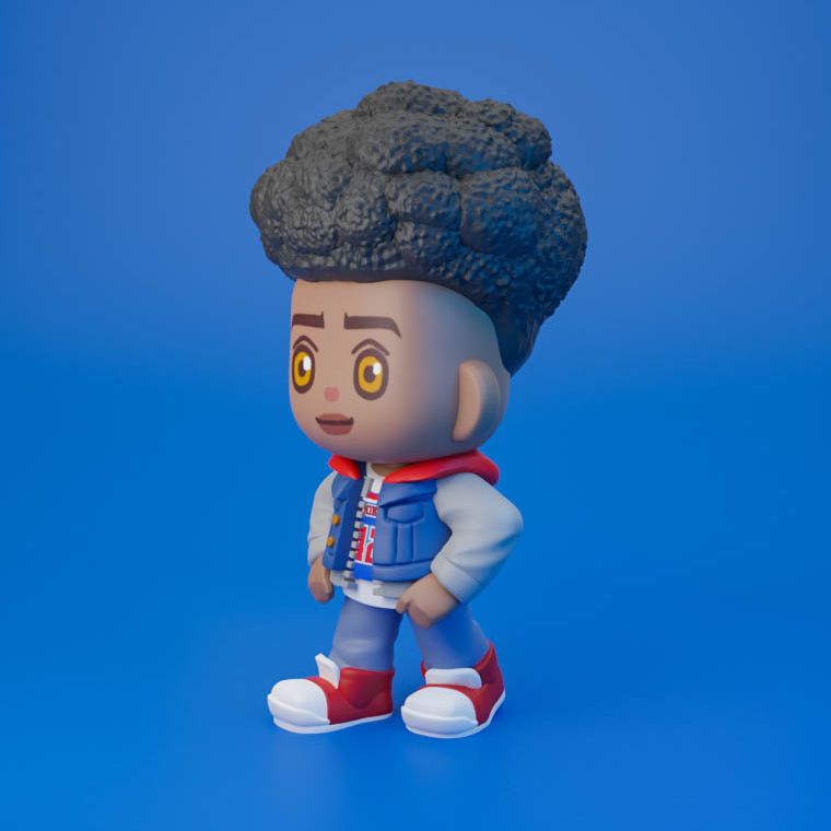 0169 Miles Morales - STL 3D Print Files