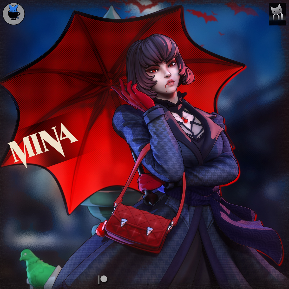 1784 Mina_Deadlock - STL 3D Print Files