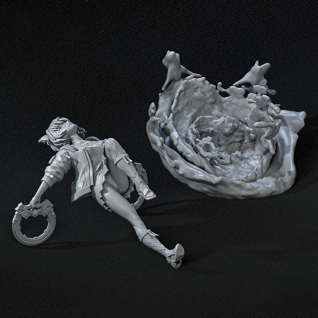 0313 Mio_Xenoblade Chronicles NSFW - STL 3D Print Files