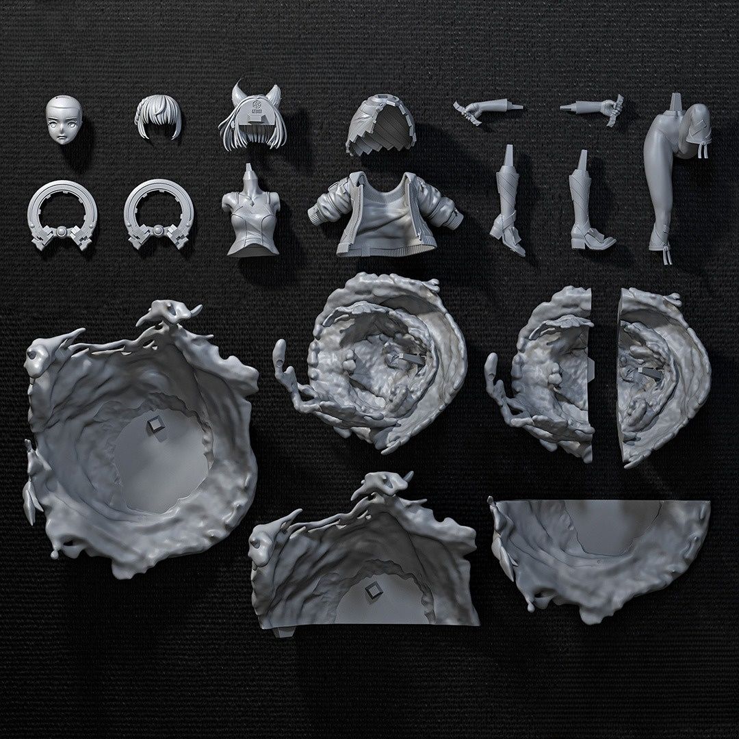 0313 Mio_Xenoblade Chronicles NSFW - STL 3D Print Files