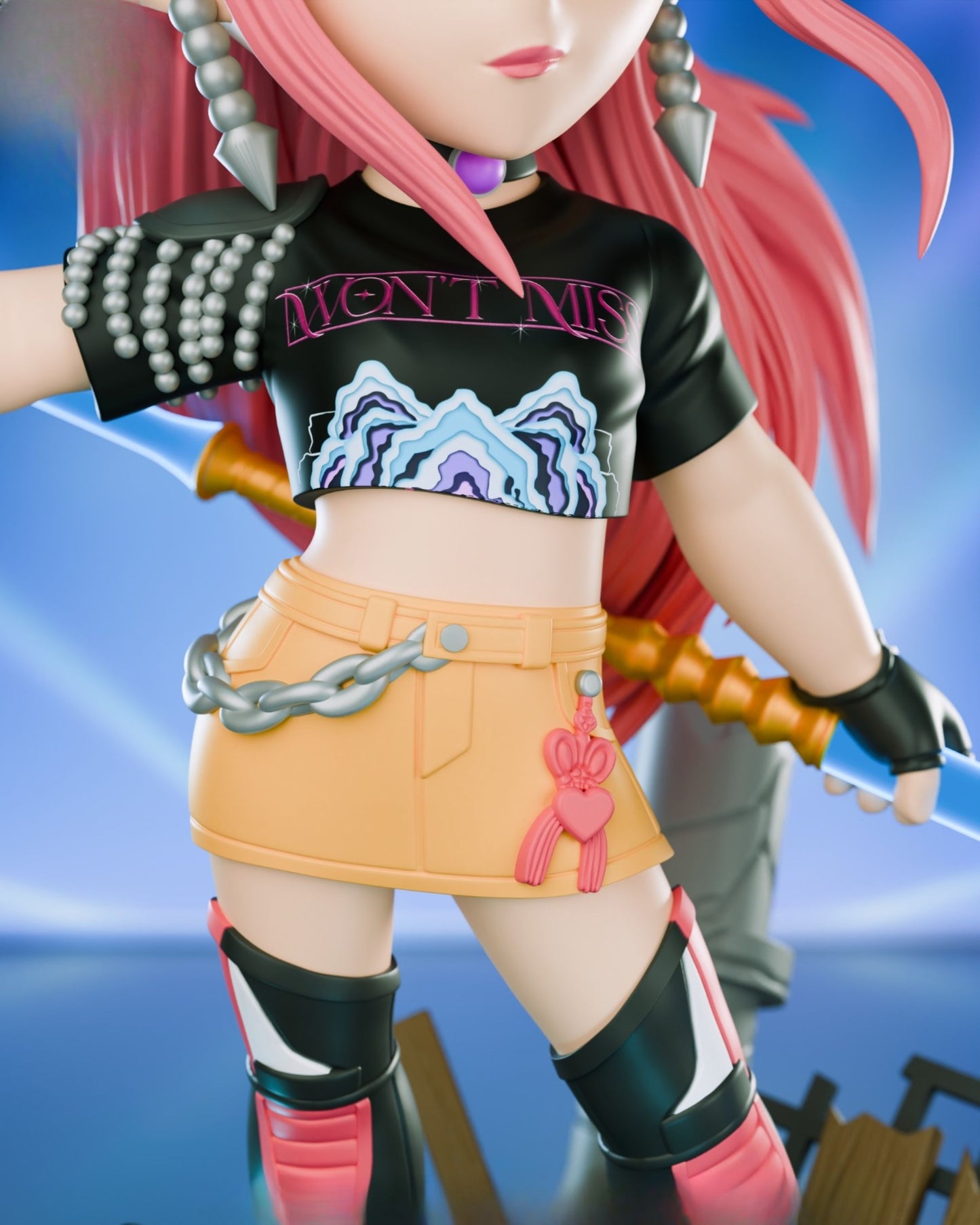 0574 MiraKpop Demon Hunters Chibi - STL 3D Print Files