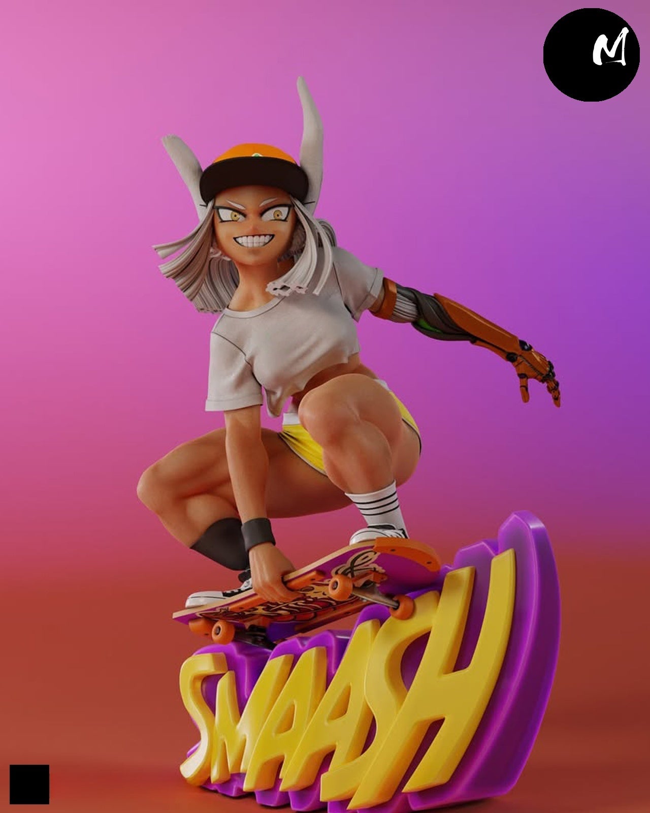 1643 Miruko_My Hero Academia - STL 3D Print Files