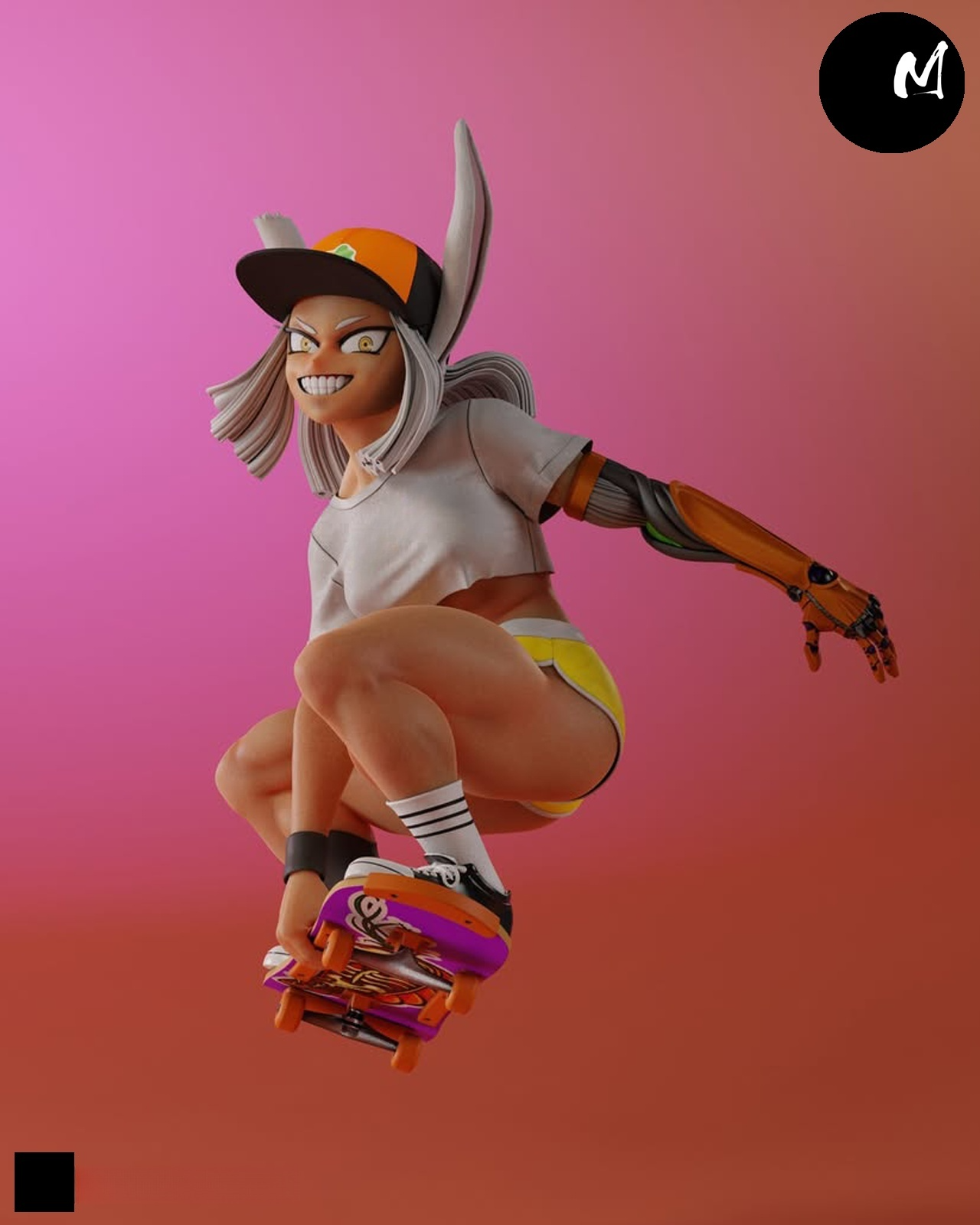 1643 Miruko_My Hero Academia - STL 3D Print Files